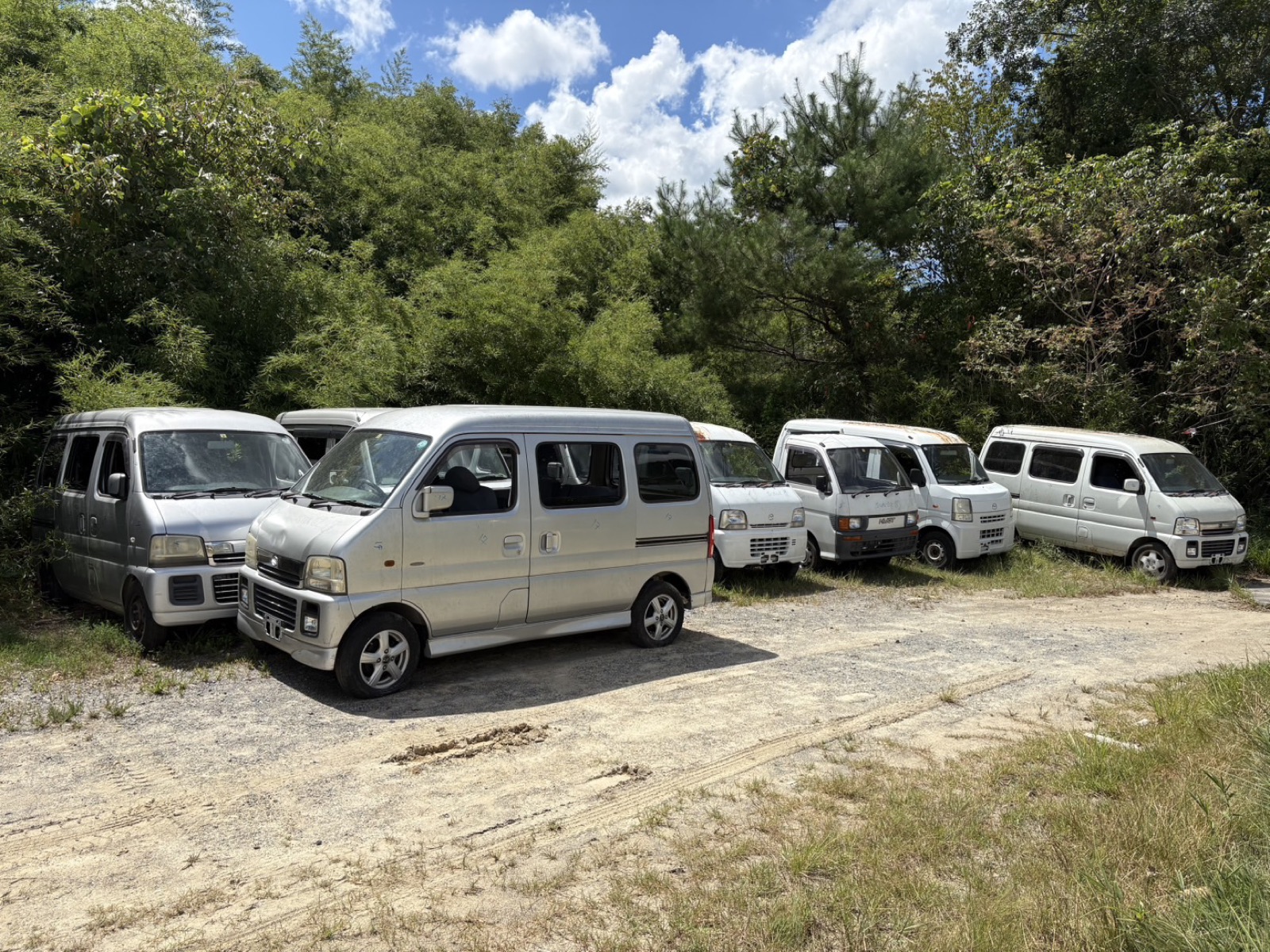 買取・査定した軽トラ・軽バンの実車